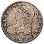 1819 Bust Half Dollar Fine