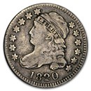1820 Capped Bust Dime Small O Fine