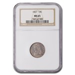 1821 Capped Bust Dime MS-65 NGC