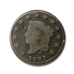 1821 Large Cent Good