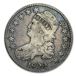 1822 Bust Half Dollar Fine