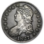 1827 Bust Half Dollar XF (Square Base 2)