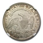 1827 Capped Bust Half Dollar AU-55 NGC CAC