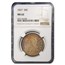 1827 Capped Bust Half Dollar MS-62 NGC