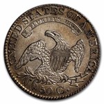 1828 Bust Half Dollar AU (Sq Base 2, Lg 8's)