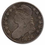 1828 Bust Half Dollar Good (Curled Base 2, No Knob)