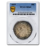 1829 Bust Half Dollar MS-65 PCGS