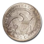 1830 Bust Half Dollar AU-58 PCGS (Small 0)