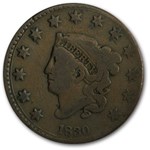 1830 Large Cent VG