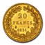 1831-A France Gold 20 Francs Louis Philippe MS-62 PCGS