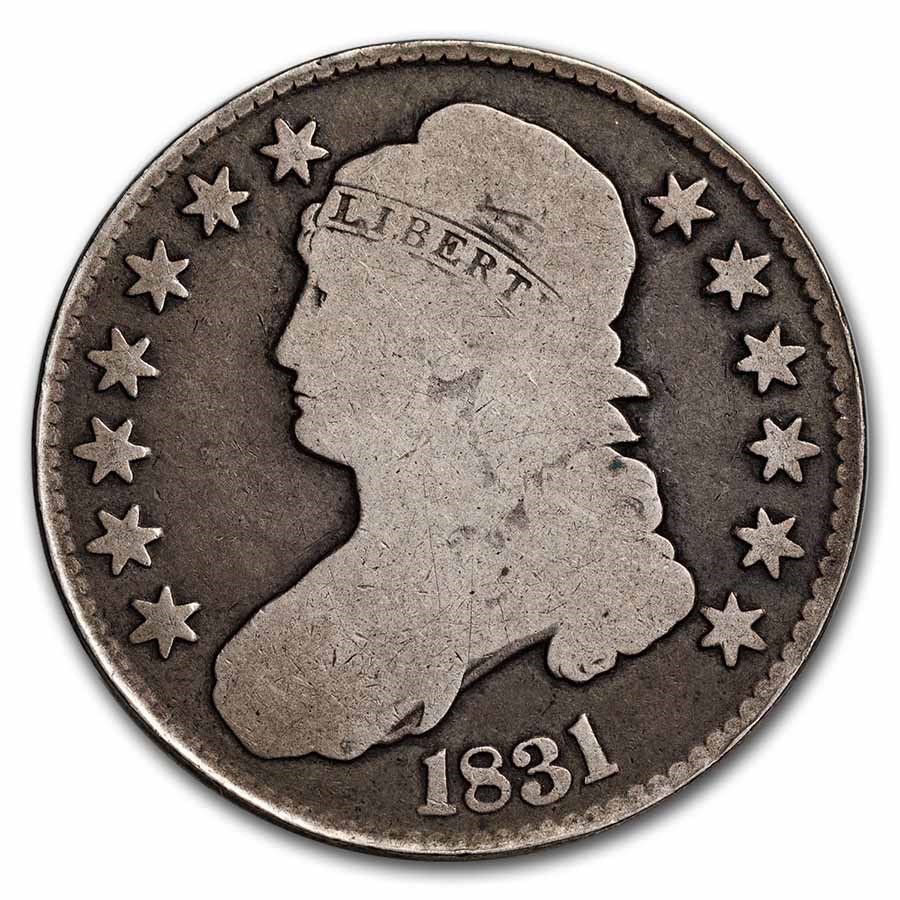 1831 Bust Half Dollar VG