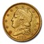 1832 $2.50 Capped Bust Gold Quarter Eagle AU-58 PCGS