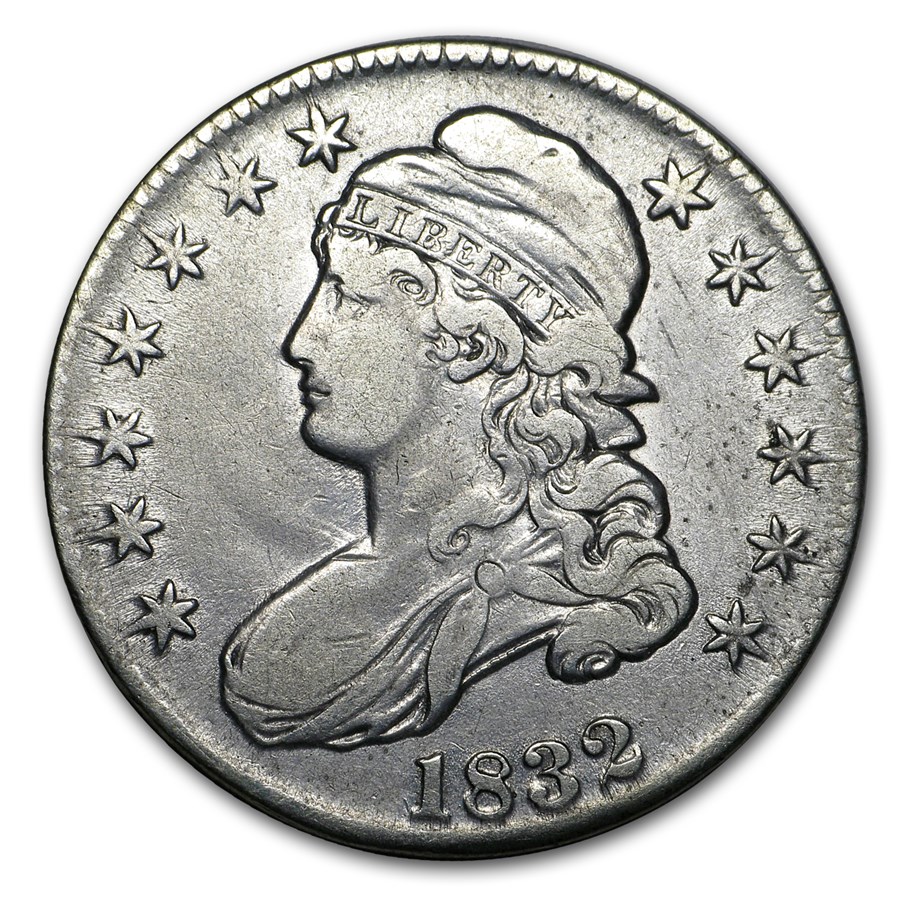 1832 Bust Half Dollar VF (Sm Letters)