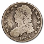 1833 Bust Half Dollar VG