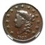 1833 Large Cent VF-30 NGC (Brown)