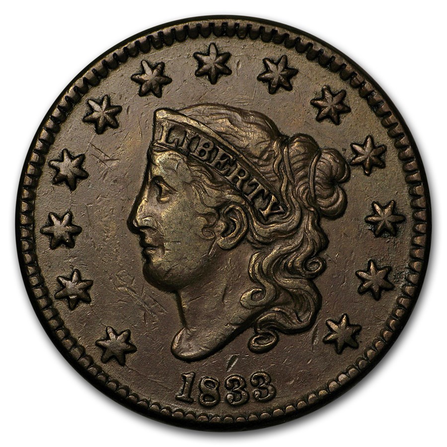 Buy 1833 Large Cent XF | APMEX