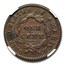 1834 Large Cent AU-53 NGC (Brown)