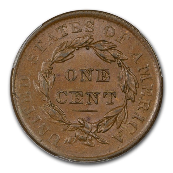 Buy 1835 Large Cent AU-58 PCGS (Head of 1836) | APMEX