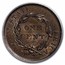 1837 Large Cent Medium Letters AU-58 PCGS