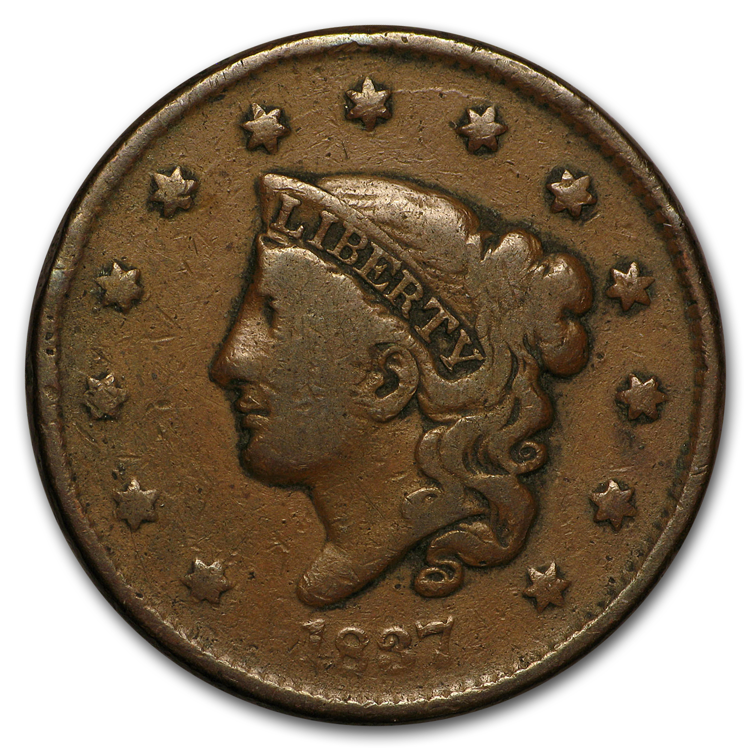 Shops 1837 large cent