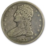 1837 Reeded Edge Half Dollar Fine