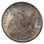 1837 Reeded Edge Half Dollar MS-63 PCGS