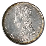 1837 Reeded Edge Half Dollar MS-65 PCGS