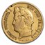 1838-A * Anchor France Gold 40 Francs Louis Philippe I XF