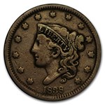 1838 Large Cent Fine