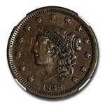 1838 Large Cent VF-35 NGC