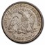 1839-1891 Liberty Seated Half Dollars AU