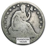 1839-1891 Liberty Seated Half Dollars Avg Circ