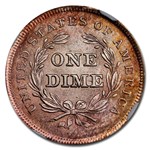 1839 Liberty Seated Dime MS-67 NGC