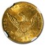 1839-O $2.50 Gold Classic Head Quarter Eagle MS-63 NGC