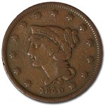 1840 Large Cent Sm Date Fine