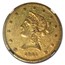 1841 $10 Liberty Gold Eagle AU-53 NGC