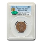 1841 Half Cent PR-65 PCGS (BN, Reverse of 1840, Restrike)