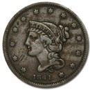 1841 Large Cent VF