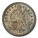 1841 Liberty Seated Dollar MS-64+ CACG