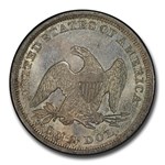 1841 Liberty Seated Dollar MS-64+ CACG