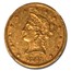 1842 $10 Liberty Gold Eagle AU-53 NGC (Large Date)
