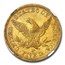 1843-D $5 Liberty Gold Half Eagle XF-40 NGC