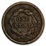 1843 Large Cent Petite Head, Sm Letters Fine