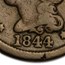 1844/81 Large Cent Fine