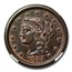 1844 Large Cent MS-64 NGC (Brown)
