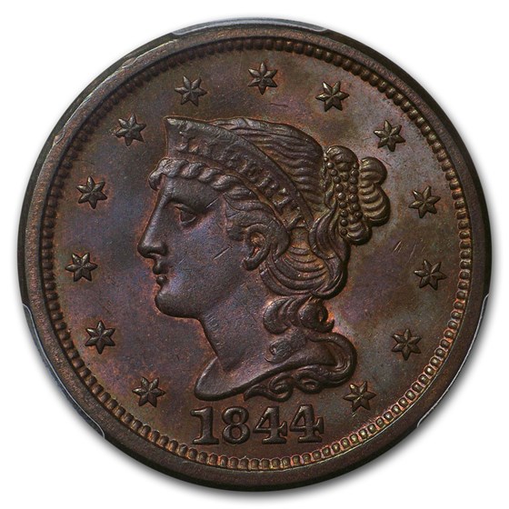 Buy 1844 Large Cent MS-64 PCGS (Brown) | APMEX