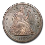 1844 Liberty Seated Dollar MS-63 PCGS