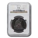 1844 Liberty Seated Dollar PF-65 NGC