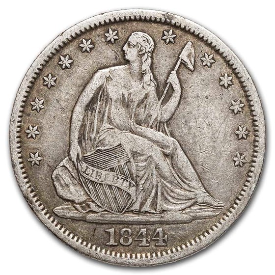 Buy 1844-O Liberty Seated Half Dollar XF | APMEX