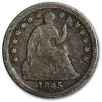 1845 Liberty Seated Half Dime Good